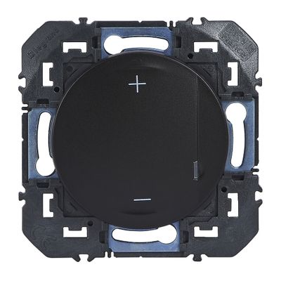 Variateur de lumière avec témoin lumineux noir - Dooxie LEGRAND
