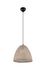 Suspension E27 Kibito tissu naturel 10W - TRIO