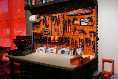 Kit de 2 fonds perforés pour établi 45x200 FISCHER DAREX