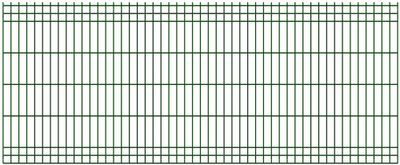 Panneau de grillage rigide Hybrid L.2,50 x H.1,72 m vert FERRO BULLONI