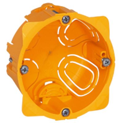 Boîtes d'encastrement Batibox 1 poste 67x40mm IP20 pour Matériaux creux par 40 - LEGRAND