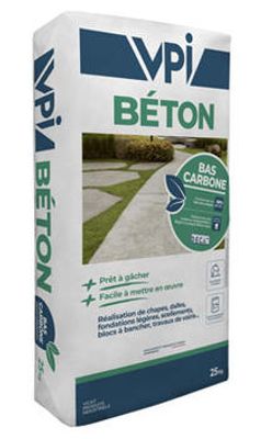 Beton bas carbone 25kg - VPI