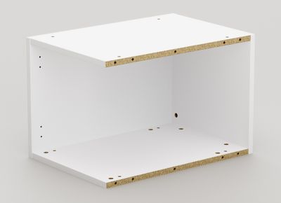 Caisson Creo angle blanc 384 x 400 x 580 mm OFITRES