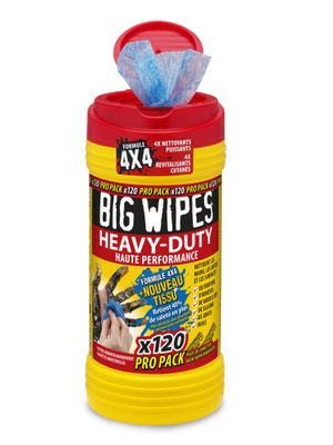 Lingettes industrielles par 120 BIG WIPES