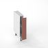 Façade pour meuble de cuisine range-épices Lotus Terracotta 70 x 15 cm OFITRES