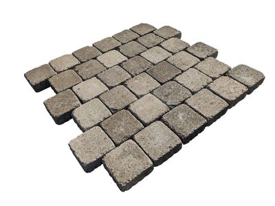 Pavé vieilli 15 x 15 cm bauges - GGI