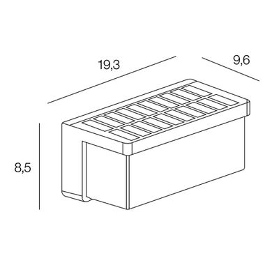 Applique extérieur solaire/filaire LED Zelna anthracite IP44 900 lumens blanc chaud - COREP