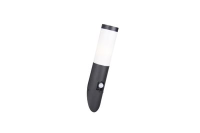 Applique extérieur E27 détecteur de mouvements Trioto noir IP44 25W - TRIO