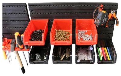 Kit de 4 panneaux muraux en plastique FISCHER DAREX