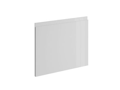 Porte avec poignée intégrée pour meuble hotte de cuisine Glossy blanc brillant 42 x 60 cm OFITRES