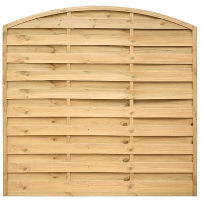 Panneau cadre arc pin traité autoclave brun classe 4 - 45 x 1800 x 1800 mm - DEBARGE