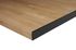 Profil de finition aluminium bord droit noir L 670 x H 38mm SPTD