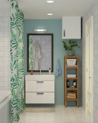 Réglette NORMARIC B52 avec tube S19 LED 7W 650 lumens IP24 2700K - ARIC