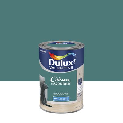 Peinture crème de couleur Eucalyptus Mat 1,25 L - DULUX VALENTINE