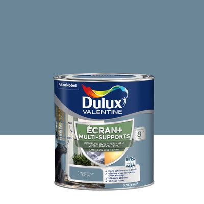 Peinture Ecran+ Multi-supports Satin Ciel d'Orage 0,5 L - DULUX VALENTINE