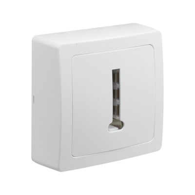 Prise téléphone en saillie Blok blanc - DEBFLEX