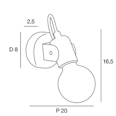 Spot E27 Newark laiton 60W - COREP