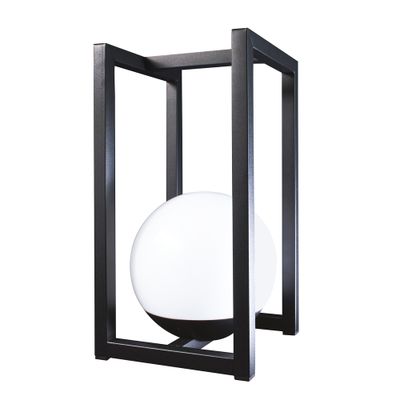 Lanterne extérieur rechargeable LED Letea IP54 150 lumens blanc chaud - TIBELEC