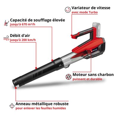 Souffleur GP-LB18/200 sans batterie EINHELL XCHANGE