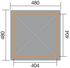 Tonnelle -  651 - 405 x 115 cm Livraison gratuite domicile - WEKA