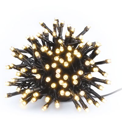 Guirlande lumineuse LED extérieur 10m blanc chaud et multicolore IP44 - DEBFLEX