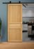 Porte coulissante 3 panneaux placage chêne largeur 83 cm SMIS