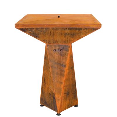 Pack Brasero G1 basic corten plancha acier ARTISS