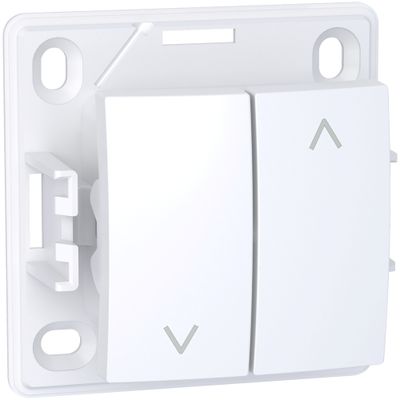 Interrupteur volet roulant 2 boutons blanc - Alréa SCHNEIDER ELECTRIC