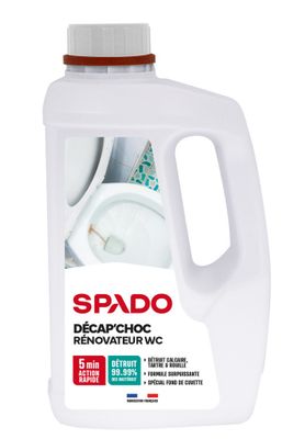 Rénovateur décapeur pour WC Décap'choc 1 l SPADO