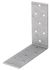 Equerre d'assemblage galvanisé 100 x 100 x 40 mm ALBERTS