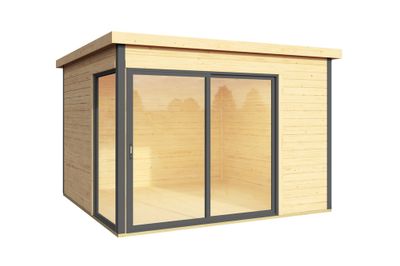 Abri de jardin en bois Domeo 1 8,48 m² LASITA MAJA Livraison à domicile incluse