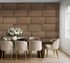 Panneau acoustique mural chêne foncé - 8 x 400 x 800 mm - BRICOUS
