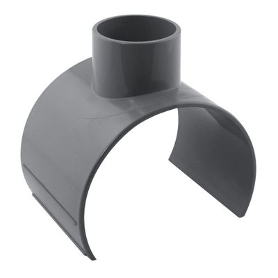 Selle de branchement PVC évacuation 90° mâle/femelle Ø100-110x40 - FITT