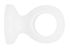 Support fermé 60mm D35 Blanc - MOBOIS