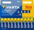Piles alcalines LR6 (AA) Longlife power par 20 dont 4 gratuites - VARTA