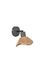 Spot E14 Sahara noir et corde 7W - COREP