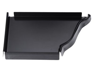 TALON CORNICHE GAUCHE ALU NOIR