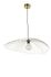 Suspension laiton doré feuille E27 60W LEAF - COREP