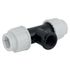 Raccord plastique Té femelle 20/27 pour tube PE diamètre 25 mm FITT