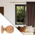 Embout déco pluton à visser en bois diam 35 mm Finition Hêtre - MOBOIS