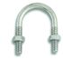 Brides de fixation pour tube acier zingué diamètre fil 8 mm largeur intérieure 34 mm par 2 CHAPUIS