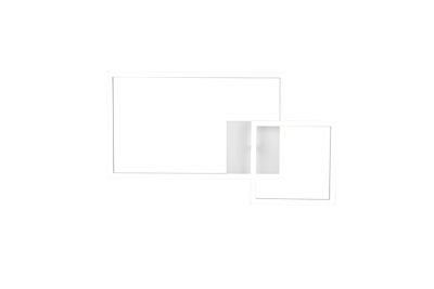 Plafonnier LED Padella blanc 3000 lumens blanc neutre - REALITY