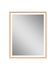 Miroir en bois lumineux 75 X 60 cm Swann Wood MP GLASS