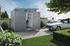 Abri de jardin AVANTGARDE A2 GRISQUARTZ 2 portes 3,65m2 BIOHORT Livraison à domicile incluse