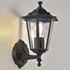 Applique extérieur montante E27 Valence noir IP44  60W - COREP