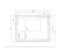 Miroir lumineux 70 x 90 cm Renzo MP GLASS