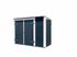Abri -  367 pour poubelles avec placard attenant, anthracite Livraison gratuite domicile WEKA