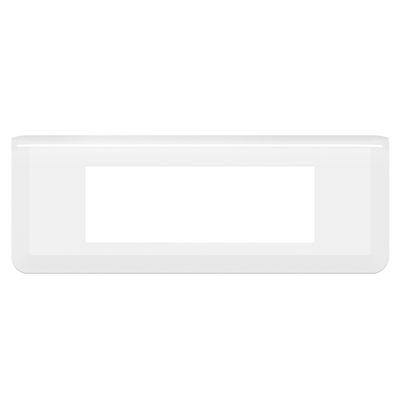 Plaque de finition horizontale 6 modules Mosaic blanc Chantier