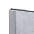 Profilé de finition alu argent pour panneaux muraux 255 cm - SCHULTE