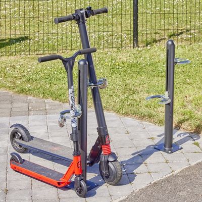Poteau range 2 trottinettes MOTTEZ